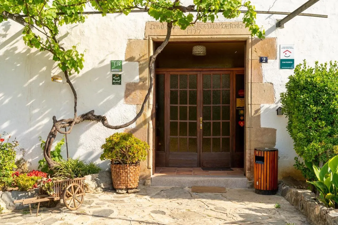 Can Rosich Santa Susanna Guest house